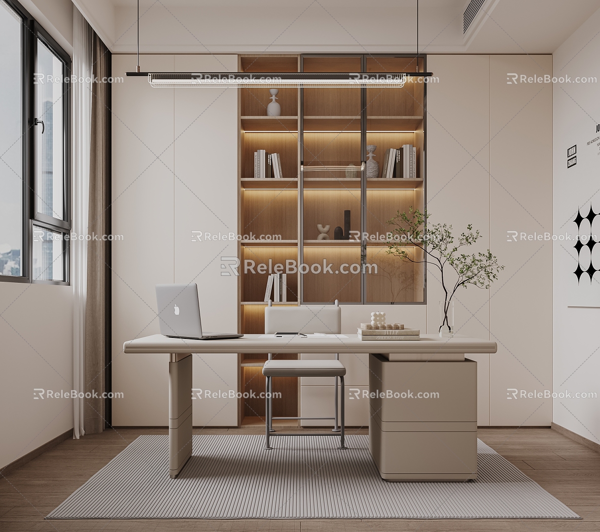 Study Desk 3d model