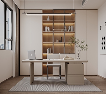 Study Desk 3d model