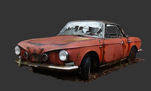 Abandoned Volkswagen 3d model