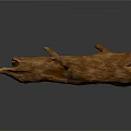 Handcrafted Wooden Animal Sculpture With Natural Stone Texture And Organic Shape Design