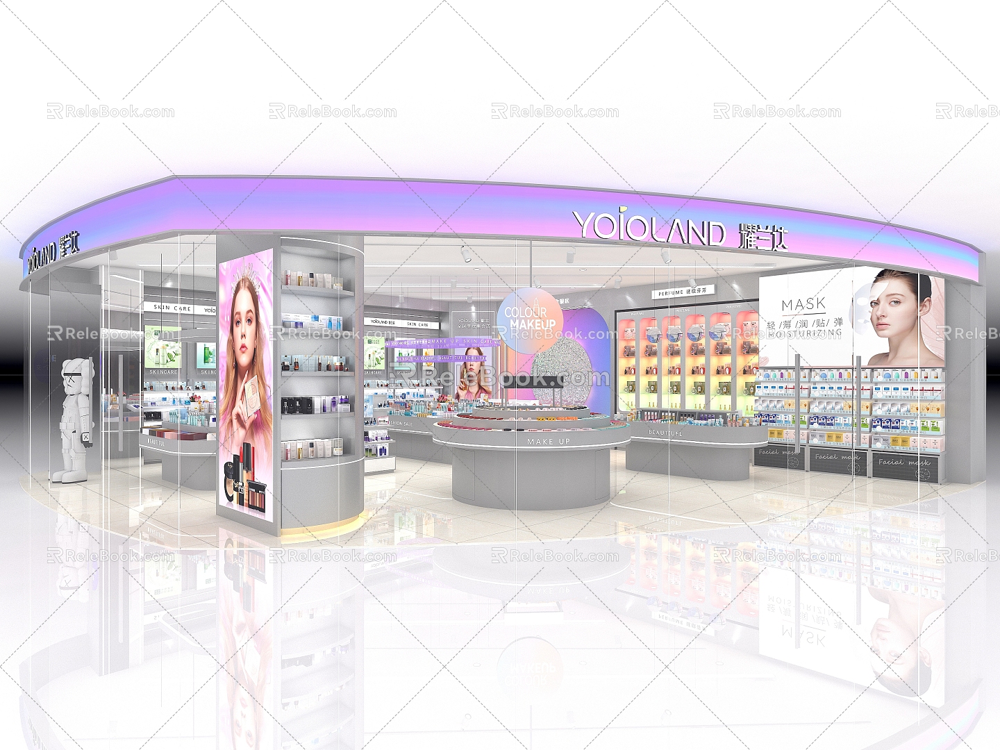 Cosmetic shop Beauty shop Cosmetic shop Skin care shop Cosmetic shop Specialty shop Beauty shop Experience shop model