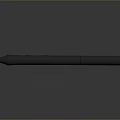 Black Stylus Pen For Digital Devices With Ergonomic Design And Smooth Touch