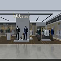 MIA TIBO Fashion Clothing Store Interior With Mannequins And Apparel Displays