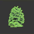 Pine Cone Inspired Food Creation With Natural Organic Shape 3d model