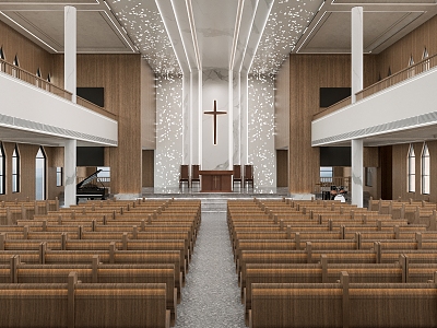 Church 3d model