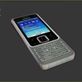 Nokia Bar Style Computer Device With Color Screen And Physical Keyboard 3d model