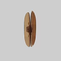 Modern Amber Textured Glass Wall Sconce With Warm Illumination And Decorative Design