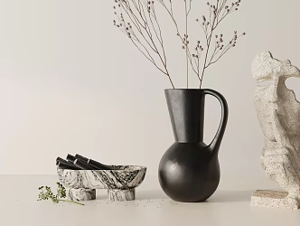 Modern ornaments combination 3d model
