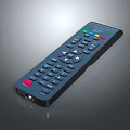 Television Remote Control With Colorful Buttons And Easy To Use Functions For Smart TV