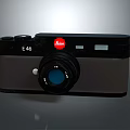 Sleek E46 Laptop Computer With Black Gray Design And Leica Brand Logo