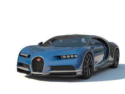 sports car Bugatti Chiron Bugatti Red Dragon model