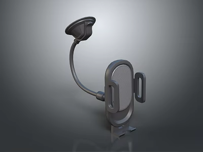 Adjustable Flexible Arm Phone Holder With Stable Base For Daily Use 3d model