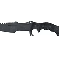 Hunting Knife Dagger Weapon Game Equipment 3d model