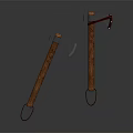 Professional Hardware Tools Axes With Sturdy Wooden Handles And Sharp Metal Heads