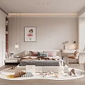 Modern Kids Room Interior Design With Cozy Bed Play Rug Toys And Wall Art