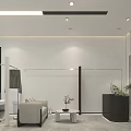 Elegant Modern Clothing Store Interior With Display Racks Mannequins And Lighting