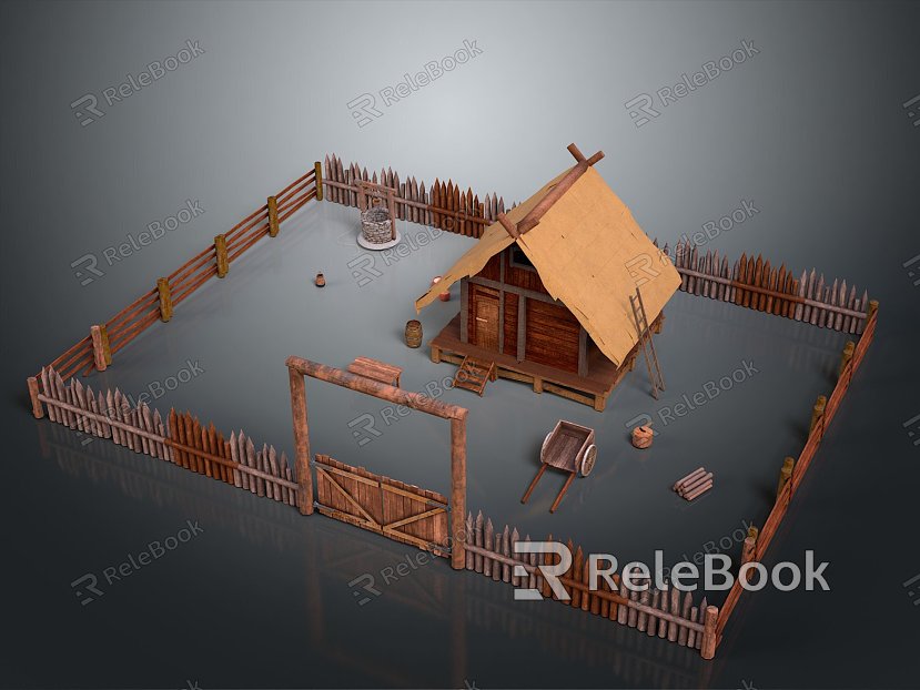 Cartoon Landscape Animation Landscape Landscape Landscape Landscape Rural Landscape Painting Outdoor Landscape Rural Landscape model