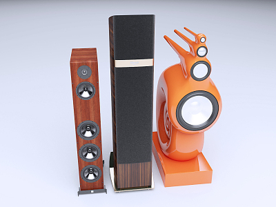 modern sound 3d model