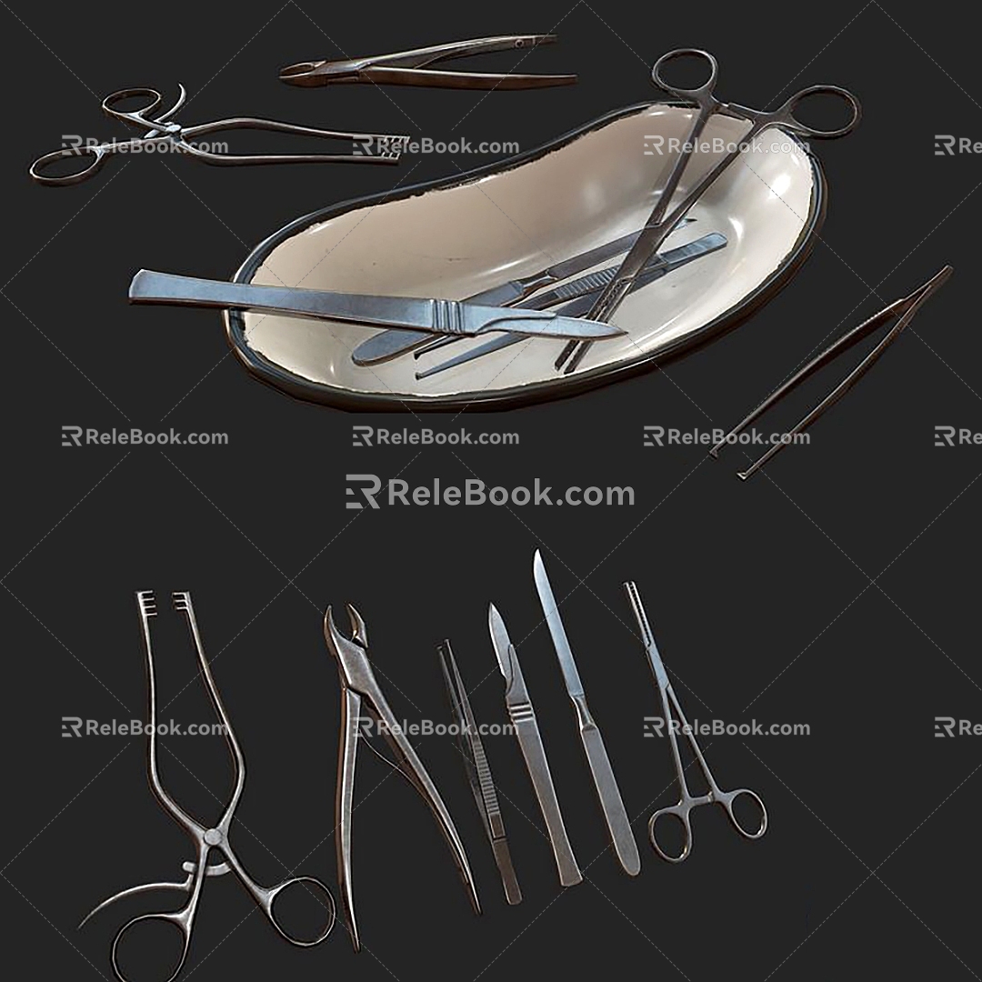 Medical Facilities Surgical Tools 3d model