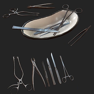 Medical Facilities Surgical Tools 3d model