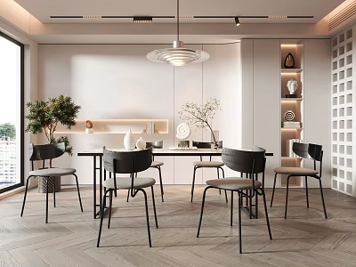 Modern Restaurant 3d model