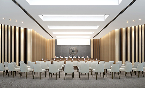 Conference Hall 3d model