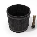modern ink bucket 3d model
