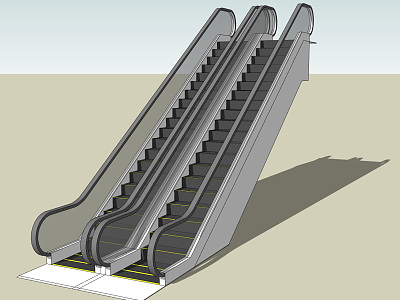 Modern Elevator Escalator model