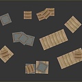 Wooden Crate Wooden Crate Old Wooden Crate Crate Broken Wooden Crate Wooden Crate Wooden Crate Wooden Crate Box 3d model