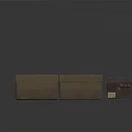 Set Of Brown Storage Boxes For Home Organization And Clutter Control