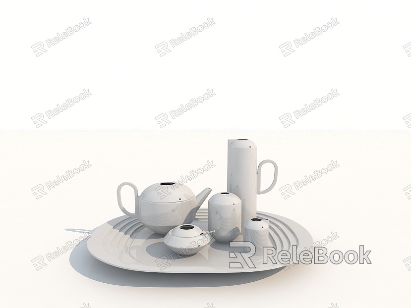 Modern Tea Set model