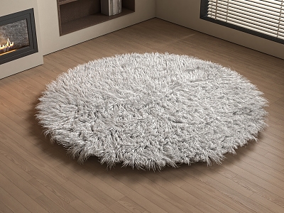 Modern Carpet Fabric 3d model