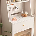Cream Style Sideboard 3d model