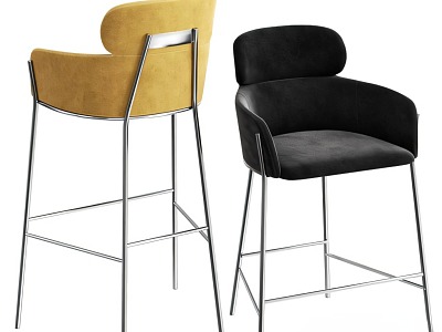 Minimalist Bar Chair model