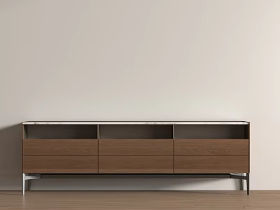 Side Cabinet Combination 3d model