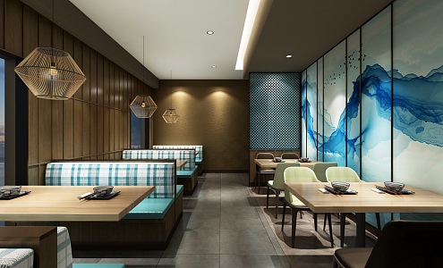 New Chinese Restaurant Chinese Restaurant 3d model