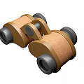 Durable Industrial Roller Equipment With Brown Rubber And Gray Metal Components