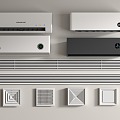 Air conditioning 3d model