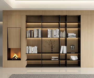 Bookcase 3d model