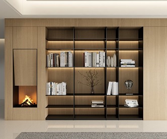 Bookcase 3d model