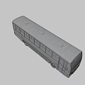 Modern Orange City Bus with Multiple Windows Sleek Doors and Exterior Design