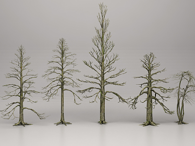 Modern Tree Dead Tree Landscape Tree Garden Landscape Tree Decorative Branch Garden Tree Winter Tree Trunk Branch Garden Landscape Tree 3d model