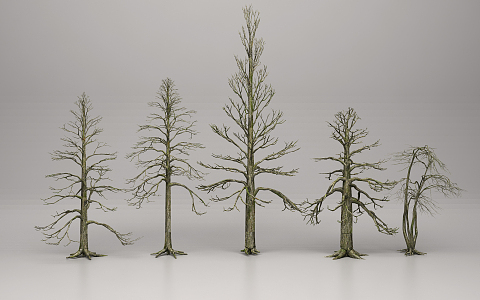 Modern Tree Dead Tree Landscape Tree Garden Landscape Tree Decorative Branch Garden Tree Winter Tree Trunk Branch Garden Landscape Tree 3d model