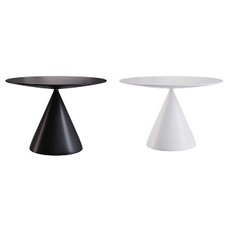 Modern Table Round Table 3d model