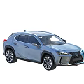 Light Blue Lexus SUV With Modern Exterior Design And Alloy Wheels