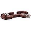 Modern sofa LUZARO 3d model