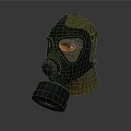 Essential Firefighting Equipment Gas Mask With Filter Canister And Face Protection