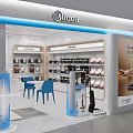 Midea Mall Counter With Modern Display And Home Appliance Showcases