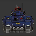 Industrial LOFT Tank Armored Vehicle Military Vehicle Military Vehicle Transport Vehicle Game Vehicle 3d model