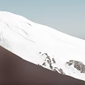 Road Facilities In Snowy Mountain Terrain With Clear Highway And Guardrails